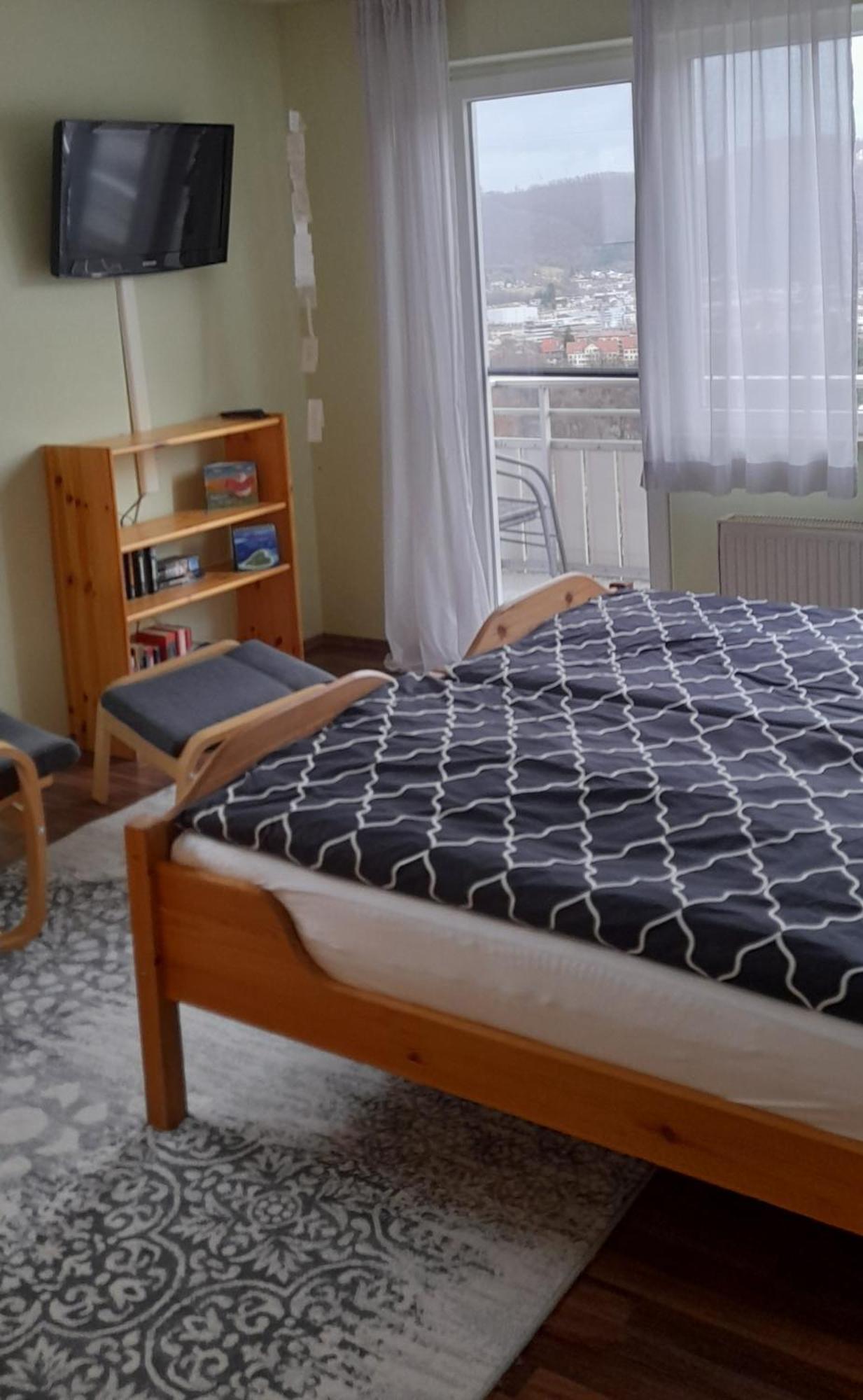 Ferienwohnung Panoramablick vom Obergeschoß Geislingen an der Steige Exterior foto
